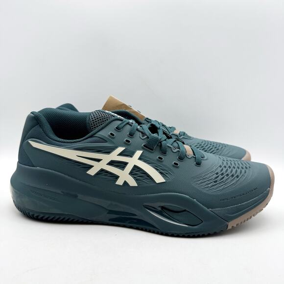 ASICS Mens Gel-Resolution X Tennis Sneakers US 10 EU 44 Green Athletic NIB main image 7
